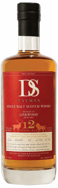 D S Tayman Single Malt Scotch 12 Years Distilled at Linkwood spirit image