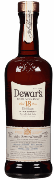 Dewar’s Blended Scotch Whisky 18 Years spirit image