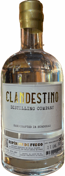 Clandestino Distilling Company Espiritu de Fuego spirit image