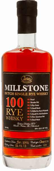 Millstone 100 Rye Whiskey spirit image