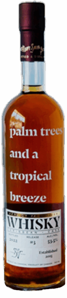 Palm Trees and a Tropical Storm Heavy Rum Cask Rye spirit image