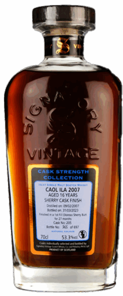 Signatory Vintage Caol Ila 2007 spirit image