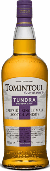 Tomintoul Tundra Bourbon Cask Speyside Single Malt Scotch spirit image