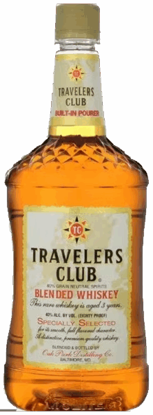 Travelers Club Blended Whiskey spirit image