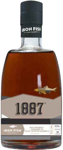 Iron Fish 1887 Grand Rye Finished in Islay Scotch Barrels spirit image