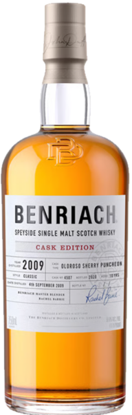 Benriach 10 Yrs 2009 Oloroso Sherry Puncheon spirit image