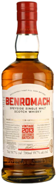 Benromach Cask Strength Vintage 2013 Batch 01 spirit image