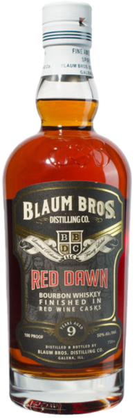 Blaum Bros Red Dawn Bourbon Finished in Red Wine Casks 9 Years spirit image
