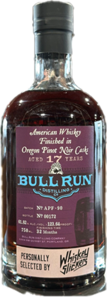 Bull Run American Finished in Oregon Pinot Noir Casks 17 Years spirit image
