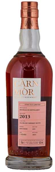 Carn Mor Benriach 2013 Strictly Limited Scotch spirit image