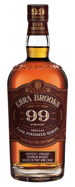Ezra Brooks 99 Proof Port Wine Cask Finish Bourbon spirit image