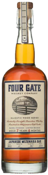 Four Gate Majestic Wood Series Japanese Mizunara Oak Bourbon spirit image