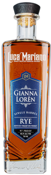 Gianna Lorén Single Barrel Rye Whiskey spirit image