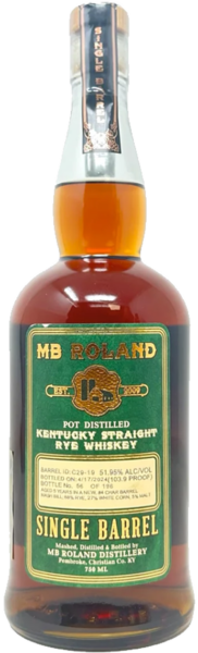 MB Roland Kentucky Straight Rye Whiskey spirit image