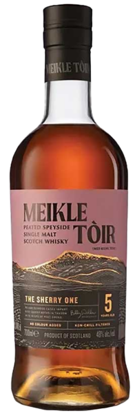 Meikle Toir The Sherry One 5 Years Single Malt Scotch spirit image