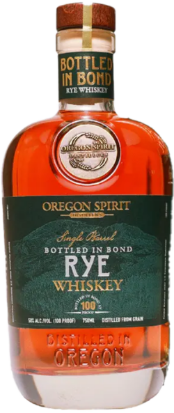 Oregon Spirit Bottled-in-Bond Rye Whiskey spirit image