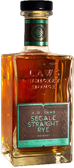 Laws Secale Straight Rye Whiskey spirit image