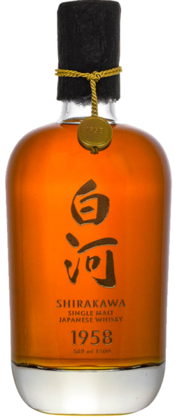 Shirakawa Single Malt Japanese Whisky 1958 spirit image