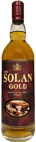 The Solan Gold Indian Single Malt Whisky spirit image