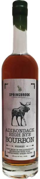 Springbrook Adirondack High Rye Straight Bourbon Whiskey spirit image