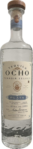 Tequila Ocho Terroir Select Comunidad Plata spirit image