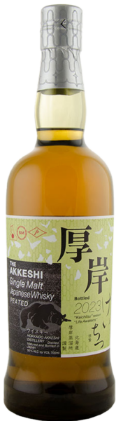 The Akkeshi Single Malt Japanese Whisky Peated 2023 spirit image