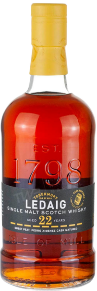 Ledaig Single Malt Scotch 22 Years spirit image