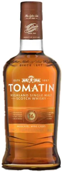 Tomatin Highland Single Malt Scotch 16 Years Old Moscatel Cask spirit image