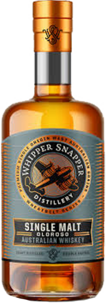 Whipper Snapper Distillery Single Malt Oloroso Australian Whiskey spirit image