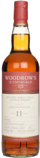 Woodrow’s of Edinburgh Speyside Single Malt Scotch 11 Years spirit image