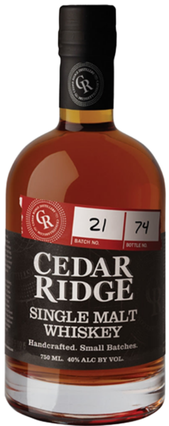Cedar Ridge Single Malt Whiskey spirit image