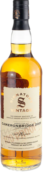 Signatory Vintage Cameronbridge 2009 spirit image