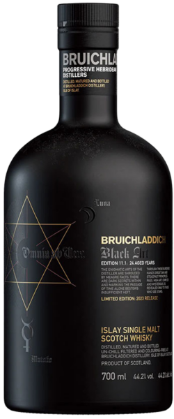 Bruichladdich Black Art Edition 11.1 Aged 24 Years spirit image