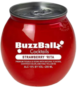 BuzzBallz Cocktails Strawberry ‘Rita spirit image