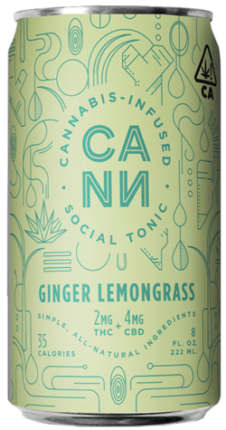 Cann Ginger Lemongrass spirit image