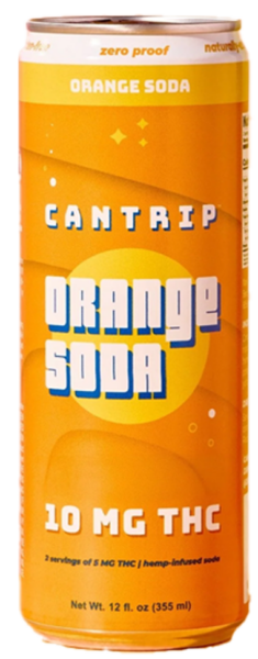 Cantrip 10mg THC Orange Soda spirit image