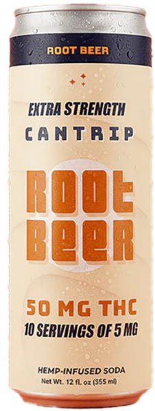 Cantrip Extra Strength 50mg THC Root Beer spirit image