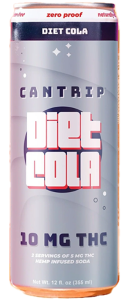 Cantrip 10mg THC Diet Cola spirit image