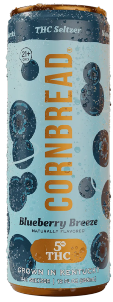Cornbread Blueberry Breeze 5mg THC Seltzer spirit image