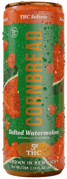 Cornbread Salted Watermelon 5mg THC Seltzer spirit image