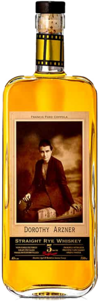 Dorothy Arzner Straight Rye Whiskey spirit image