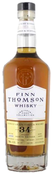 Finn Thomson North British Single Grain Scotch 34 Years spirit image