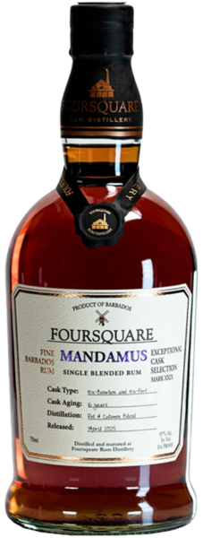 Foursquare Mandamus Single Blended Rum spirit image