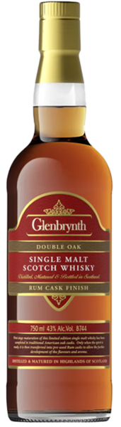 Glenbrynth Double Oak Rum Cask Single Malt Scotch spirit image