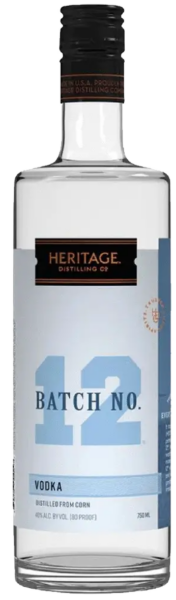 Heritage Distilling Batch No. 12 Vodka spirit image