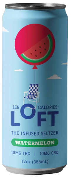 Loft THC 10mg Watermelon spirit image