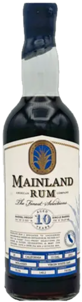 Mainland Rum 10 Years California spirit image