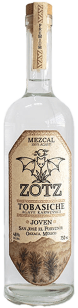 Mezcal Zotz Tobasiche Joven spirit image