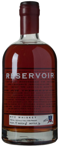 Reservoir Rye Whiskey spirit image