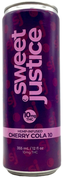 Sweet Justice Cherry Cola 10mg THC spirit image